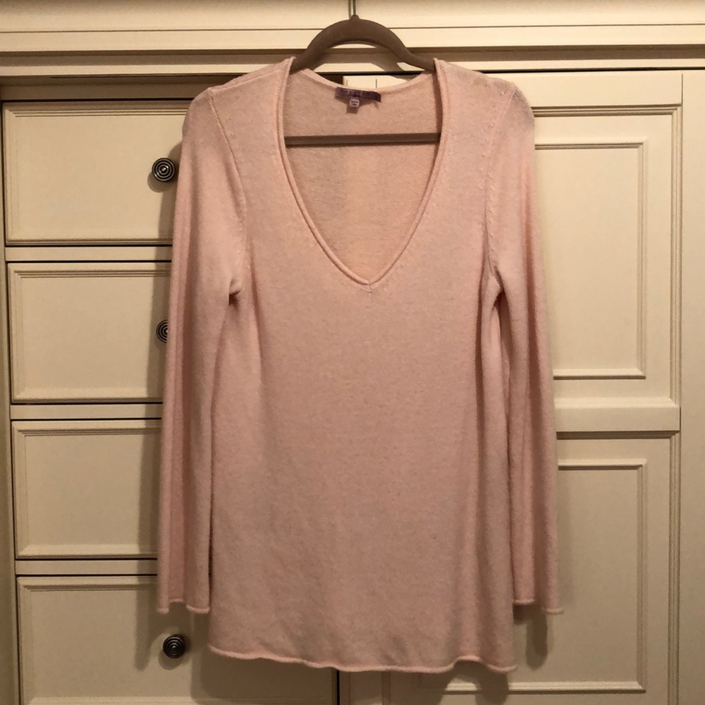 Calypso St Barth Karkina Sweater size L in blush